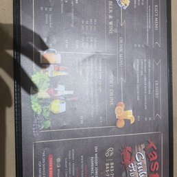 the menu the menu