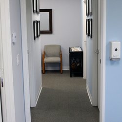 Hallway to the treatment area