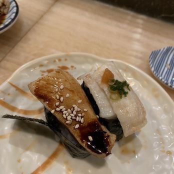 Sasabune Glendale - Seared Butter fish and Halibut fin - Sushi Bars Near Me - Glendale, California