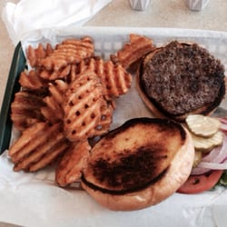 Fairway Grille - Burger and fries