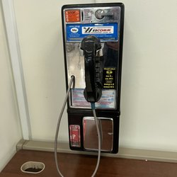 Los Angeles County Archives and Records Center - Payphone. They have a payphone!