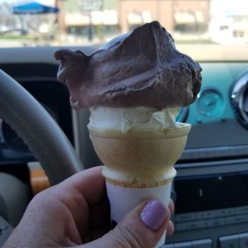 Culver's - Each time I go to Culvers my ice cream cone gets smaller and smaller!  How sad! - Ice Cream & Frozen Yogurt Near Me - Mission, Kansas