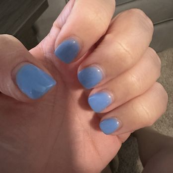 Gallery Nails Bar - One week from getting dip here only one coat - Nail Salons Near Me - Queen Creek, Arizona