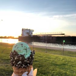 Zaks Candy House - What an amazing sunset!!
