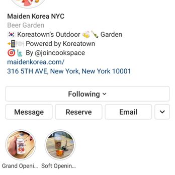 Maiden Korea - Instagram - Korean Near Me - New York, New York