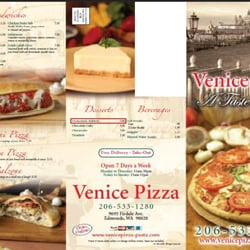 Venice Pizza & Pasta - Menu