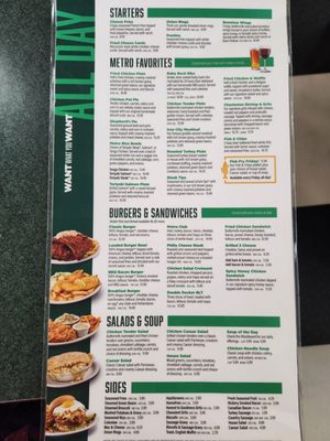 Menu photo 3 Metro Diner Raleigh, NC