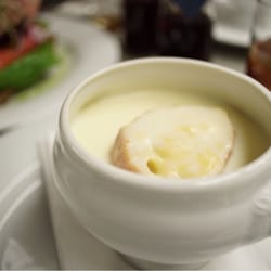 De Zalm - Cheese soup, was creamy and will definitely  fill you up.