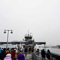 B12 Fornebubåten - View of Ferry at Akers Brygge Terminal