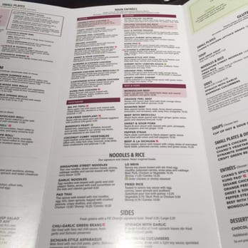 P.F. Chang's - Main Entree portion of the menu - Chinese Near Me - Reno, Nevada P.F. Chang's - Main Entree portion of the menu - Chinese Near Me - Reno, Nevada