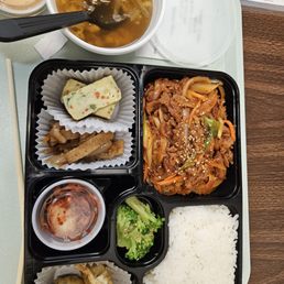 #4 Spicy Pork Belly: not very spicy, definitely a lot of delicious food. #4 Spicy Pork Belly: not very spicy, definitely a lot of delicious food.