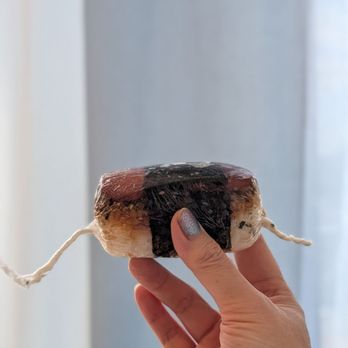 Pokeworks - Garlic SPAM musubi - Poke Near Me - Toronto, Ontario