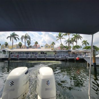 Nauti Dawg - Dockside dining from water view - Seafood Near Me - Lighthouse Point, Florida Nauti Dawg - Dockside dining from water view - Seafood Near Me - Lighthouse Point, Florida