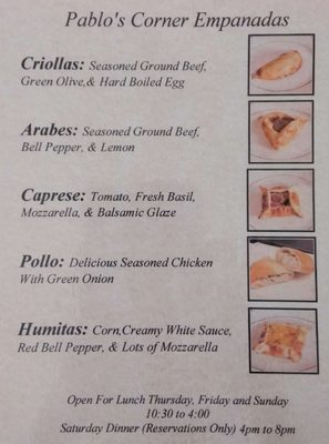 Menu photo 7 Pablo's Corner Bandon, OR