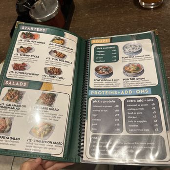 Thai Spoons - Menu - Thai Near Me - Sunnyvale, California