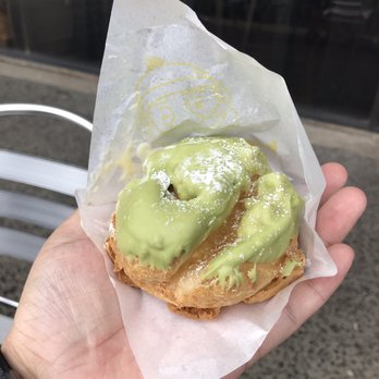 Beard Papa’s Plano - Green tea cream puff - Bakeries Near Me - Plano, Texas Beard Papa’s Plano - Green tea cream puff - Bakeries Near Me - Plano, Texas