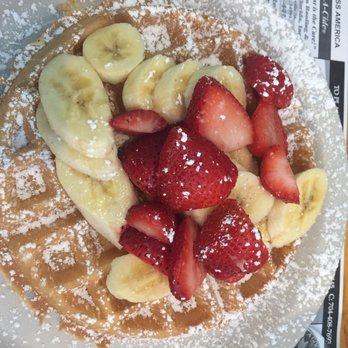 Key West Diner - Amazing fresh fruit waffle. - Diners Near Me - Stuart, Florida Key West Diner - Amazing fresh fruit waffle. - Diners Near Me - Stuart, Florida