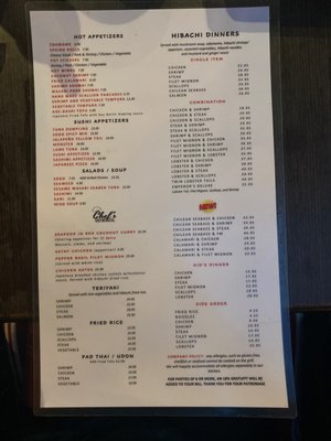Menu photo 3 Sogo Hibachi Grill Denville, NJ Menu photo 3 Sogo Hibachi Grill Denville, NJ