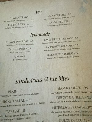 Menu photo 7 Blooming Floral Cafe Tampa, FL