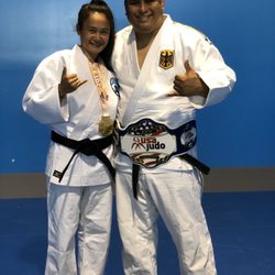 Hawaii Kaikaku Judo Club - USA SR National champion, Louise Pekelo.