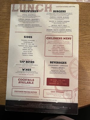 Menu photo 4 Steer'n Stein Moreno Valley, CA