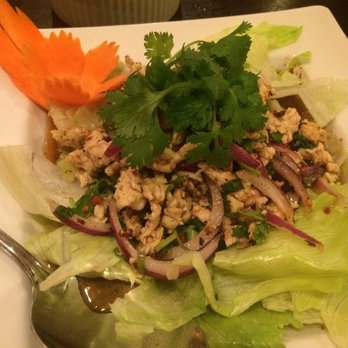 Thai Kitchen - Larb - cold chicken salad wth amazing savory-tangy flavor. - Thai Near Me - Albuquerque, New Mexico