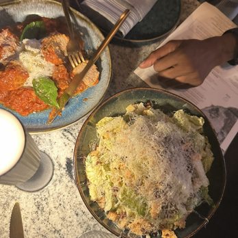 V Modern Italian - Caesar and meatballs - Italian Near Me - Nashville, Tennessee