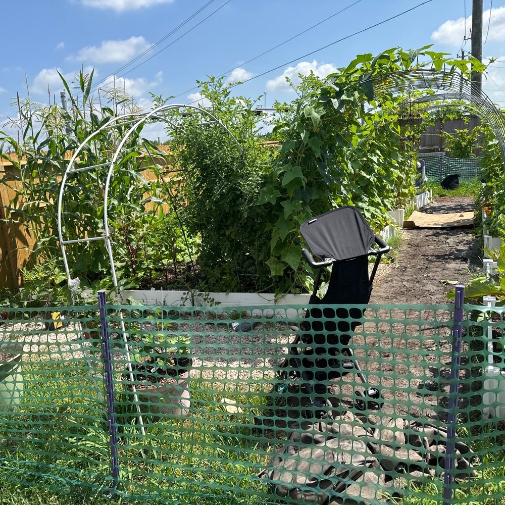 Serrano Landscape Supply Group - a fenced vegetable garden - Landscaping Near Me - Pearland, Texas