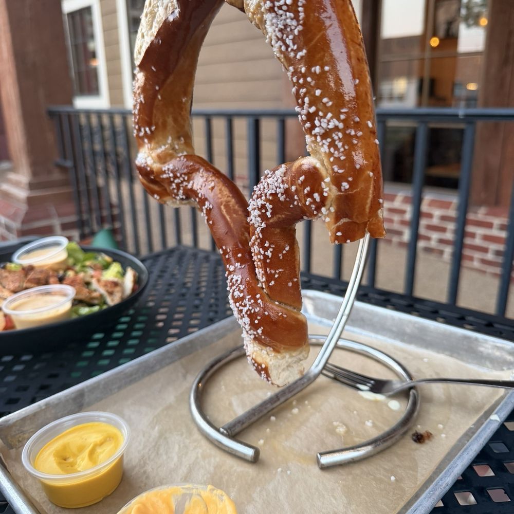 The Trojan Grill - Bavarian pretzel (2nd best appetizer we've had) - American Near Me - New Kent, Virginia The Trojan Grill - Bavarian pretzel (2nd best appetizer we've had) - American Near Me - New Kent, Virginia
