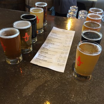 Angry James Brewery - Awesome flight - Breweries Near Me - Silverthorne, Colorado