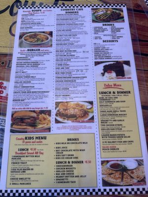 Menu photo 1 Country Cafe Ridgefield Ridgefield, WA