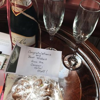 Connor Hotel - Little gift from the hotel congratulating us on our marriage! So thoughtful - Hotels Near Me - Jerome, Arizona Connor Hotel - Little gift from the hotel congratulating us on our marriage! So thoughtful - Hotels Near Me - Jerome, Arizona