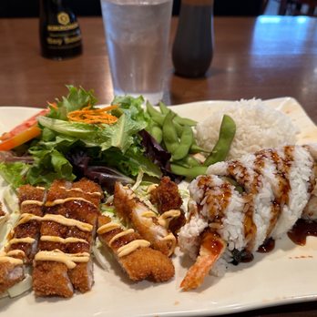 Tappi Diner - Lunch special with chicken katsu and a crunch roll. - Sushi Bars Near Me - San Diego, California Tappi Diner - Lunch special with chicken katsu and a crunch roll. - Sushi Bars Near Me - San Diego, California