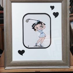 Graphic Experience Framing & Art - Hand-cut hearts.