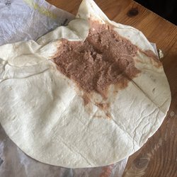 Taco Casa - Beans inside my burrito.