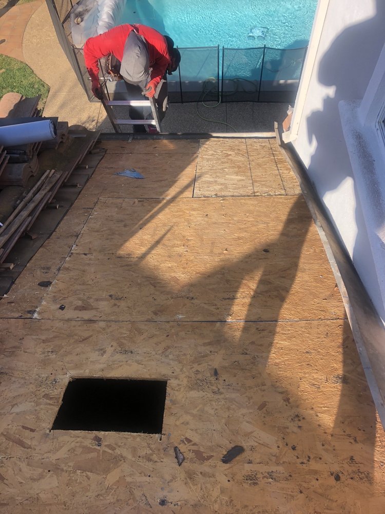 Slide of Chad's Roofing