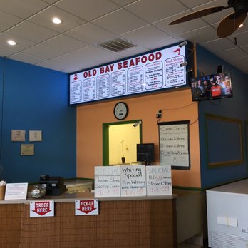 Old Bay Seafood - Easy to read menu, order at the counter - Seafood Near Me - Chesapeake, Virginia Old Bay Seafood - Easy to read menu, order at the counter - Seafood Near Me - Chesapeake, Virginia