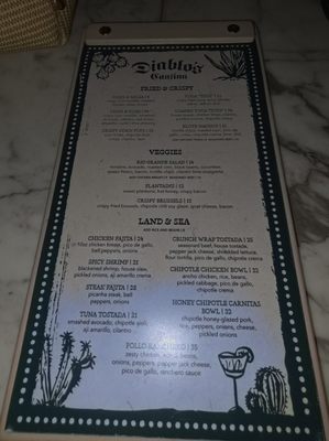 Menu photo 4 Diablo's Cantina Oxon Hill, MD
