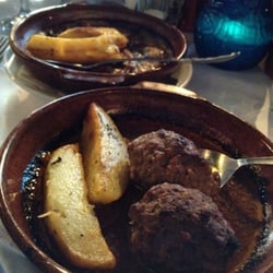 Taverna Kreta - Kødboller i tomatsauce. Lækker ret fra Kreta.