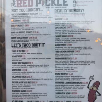 The Red Pickle - menu - Sandwiches Near Me - Ellensburg, Washington The Red Pickle - menu - Sandwiches Near Me - Ellensburg, Washington