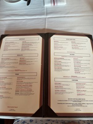 Menu photo 1 Trattoria Lisina Driftwood, TX Menu photo 1 Trattoria Lisina Driftwood, TX
