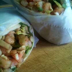 Bon Repas Wrap Truck - Shrimp & Mirliton Wrap