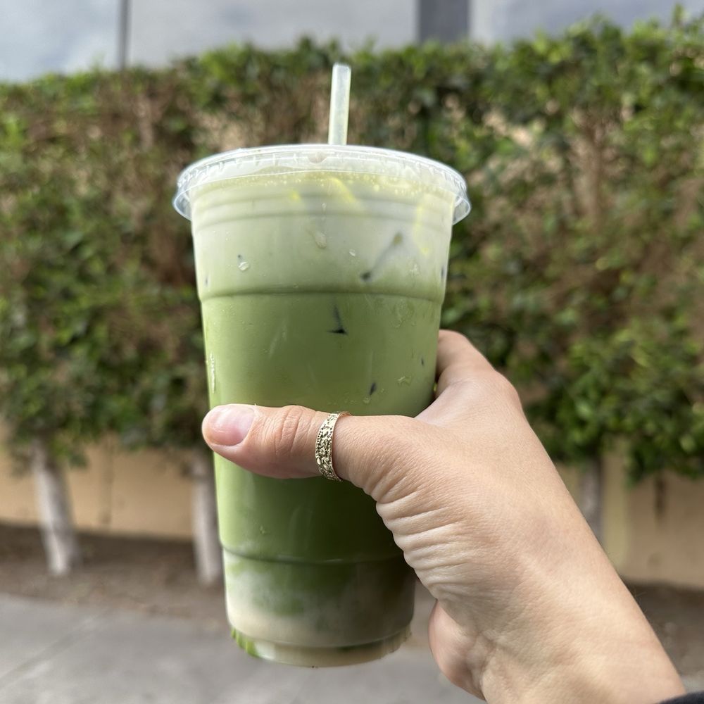 Soft Cafe - banana cloud matcha - Coffee & Tea Near Me - Hawthorne, California