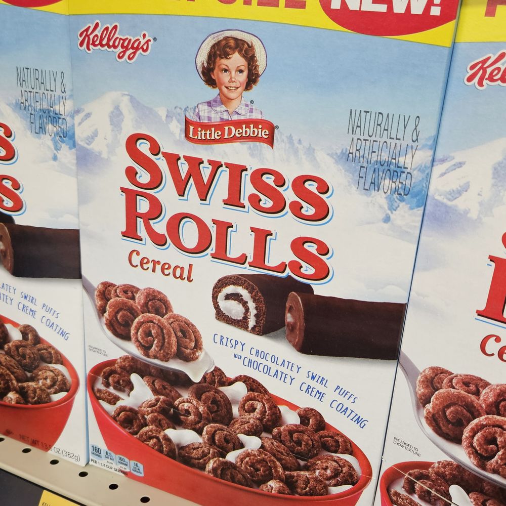 6/29/2024 - I got a heart attack just seeing that Little Debbie makes cereal. 6/29/2024 - I got a heart attack just seeing that Little Debbie makes cereal.