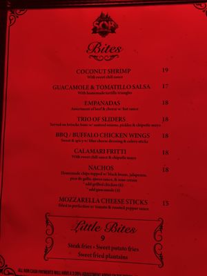 Menu photo 1 SOB's New York, NY