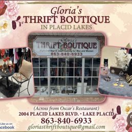Exterior photo of Glorias Thrift Boutique - Lake Placid, Florida Exterior photo of Glorias Thrift Boutique - Lake Placid, Florida