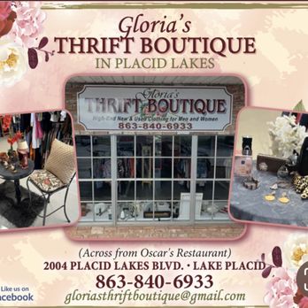 Glorias Thrift Boutique - Thrift Stores Near Me - Lake Placid, Florida Glorias Thrift Boutique - Thrift Stores Near Me - Lake Placid, Florida