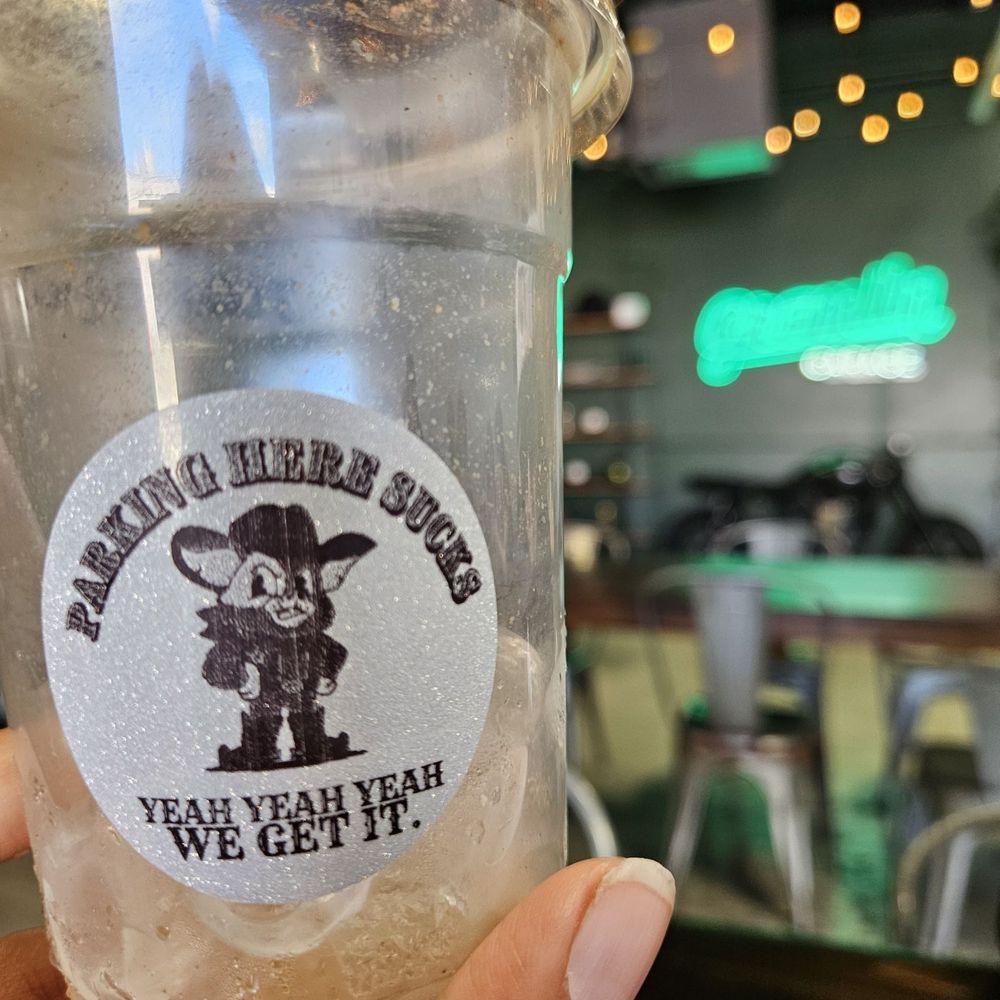 Gremlin Garage - Empty burnt honey latte - Coffee & Tea Near Me - Costa Mesa, California Gremlin Garage - Empty burnt honey latte - Coffee & Tea Near Me - Costa Mesa, California