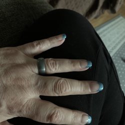 Hollywood Nails - Tony even suggested a better color. Excellent choice.
