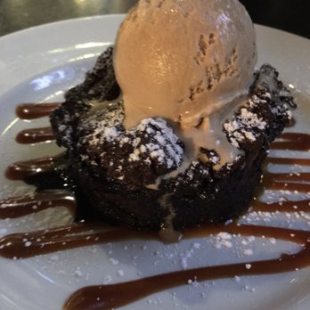 Del Frisco's Grille - Nutella bread pudding with coffee ice cream - Steakhouses Near Me - Plano, Texas